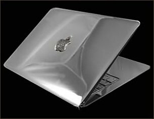 Платиновый MacBook Air Supreme Ice Edition