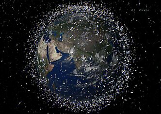 NASA: 30% космического мусора на орбите — следствие всего 10 «ДТП»