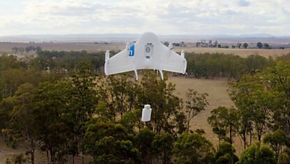 Google тестирует доставку товаров при помощи дронов