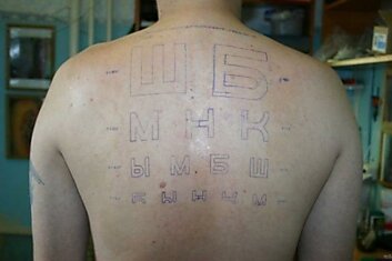 Интересная татуировка (9 фото)