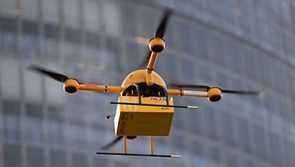 DHL Express анонсировала доставку срочных товаров дронами-роботами