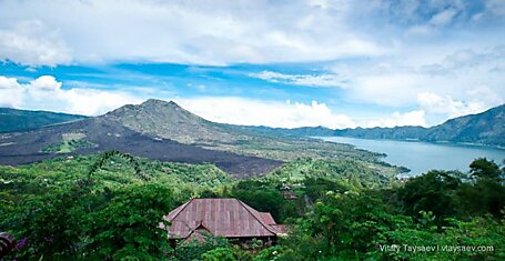 На байке к вулканам Бали.