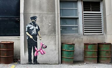Арт-терроризм от Бэнкси (Banksy)