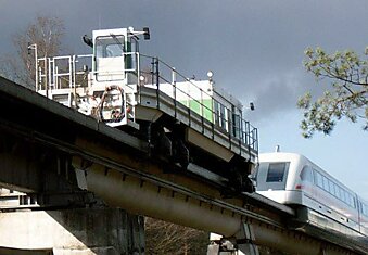 Пятничная авария монорельсового поезда Transrapid в Германии