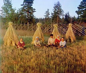 Цветные фотографии из царской России