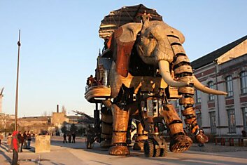 Парк роботов во Франции «Machines of the isle of Nantes»