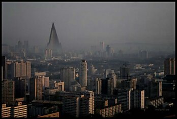 Северокорейский отель Ryugyong