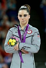 Смешная мимика лица McKayla Maroney