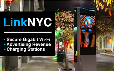 В Нью-Йорке начали разворачивать общественный гигабитный Wi-Fi
