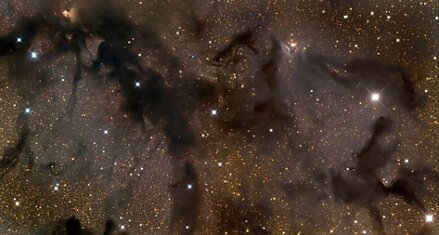 Облака в созвездии Орла. Фото Адам Блок (Adam Block), университет Аризоны