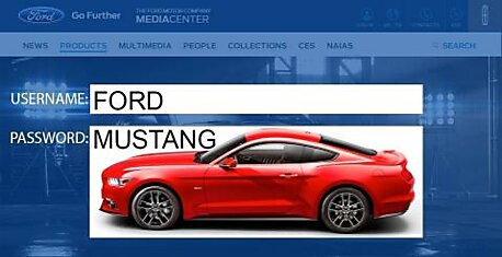 «Форд» гордится, что Mustang в списке популярных паролей обошел Superman и Batman