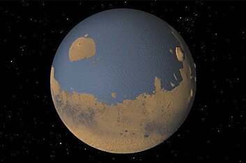20% поверхности Марса было покрыто океаном
