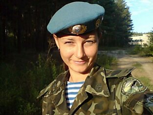 Девушки на службе в украинской армии