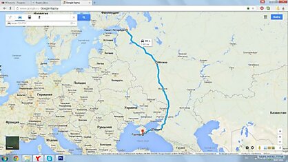 Моя поездка в Крым на авто