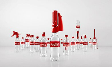 Вторая жизнь бутылок Coca-Cola