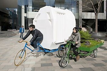 Трехколесный велосипед Off-Grid: дом и сад по-китайски