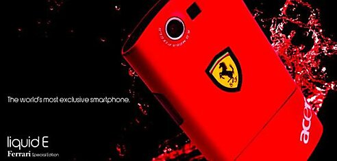 Телефон Acer Liquid E для Ferrari