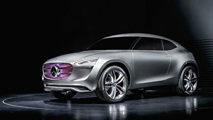 Краска нового концепта Mercedes преобразует энергию солнца и ветра