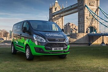 Ford надеется сделать воздух Лондона немного чище с помощью гибридных фургонов