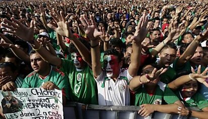 Чемпионат мира по футболу: Кульминация группового турнира, Мексика - Уругвай