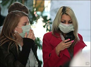 Борьба с гриппом масками