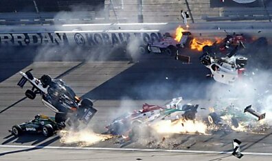 Трагедия на гонках в Лас-Вегасе (фото и видео)