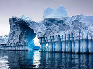 Красавцы ледники и айсберги