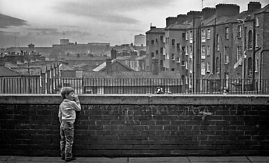 Черно-белый Дублин 80-х годов прошлого века
