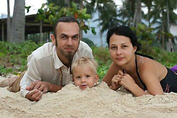 Белорусская семья в Таиланде