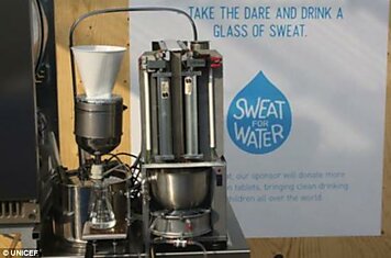 Аппарат, который превращает пот в питьевую воду