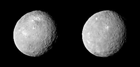 Зонд Dawn прислал детальный снимок Цереры с «белым пятном»