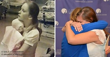 Эта женщина 38 лет искала медсестру, которая когда-то спасла ей жизнь. И нашла