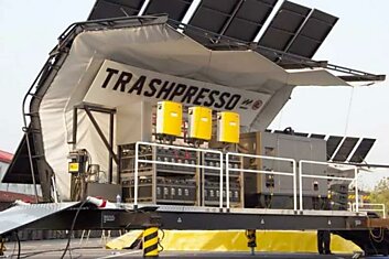 Портативный мусороперерабатывающий завод «Trashpresso»