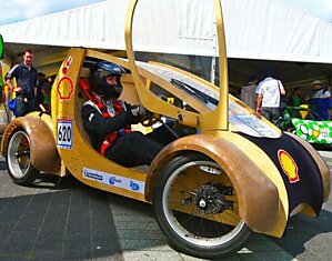 Победителем эко-марафона «Шелл» стал картонный автомобиль на водородном топливе