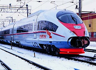 Новый поезд - Сaпcaн (19 фотографий)