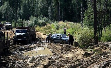 Ударим автопробегом по бездорожью