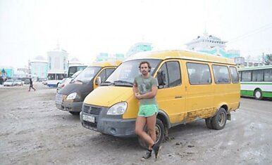 Бесплатно возивший пассажиров маршрутчик из Омска стал фотомоделью