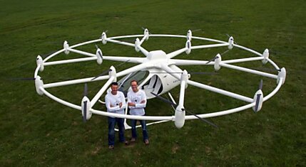 Немецкие энтузиасты работают над созданием пилотируемого мультикоптера