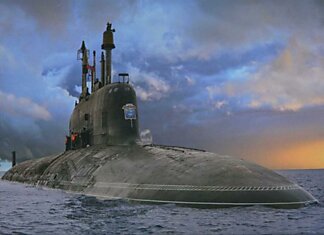 Атомный крейсер нового поколения «Северодвинск» (13 фотографий)