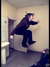 Фотожаба: прыжок студента