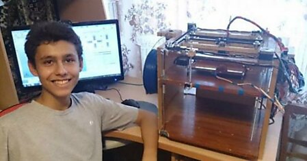 3D-принтер от подростка