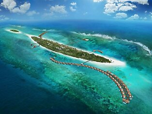 Отель Residence Maldives на изолированном острове