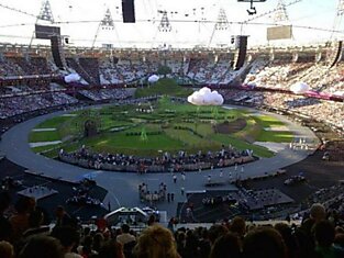 Репетиция церемонии открытия Олимпиады 2012 (14 фотографий)