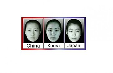 Отличие японцев, китайцев и корейцев в лицах