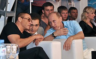 Путин с Вам Даммом и Емельяненко встретились в Сочи