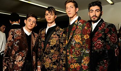 Dolce&Gabbana мужская осень/зима 2014