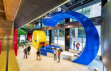 Европейская штаб-квартира Google в Дублине