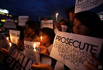 Кровавая бойня на филиппинском острове Минданао (10 фото)