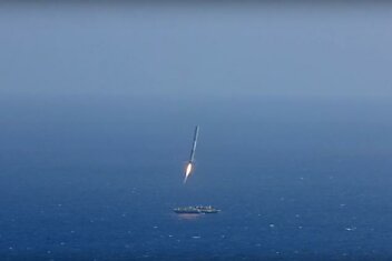 SpaceX снова собирается посадить Falcon 9 на морскую платформу