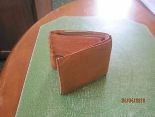 Б/у кошелек с потайным карманчиком (11 фото)